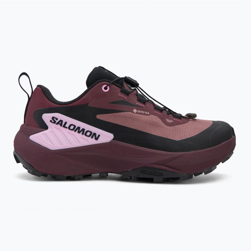Damen-Laufschuhe Salomon Genesis GTX rose taupe/schwarze Orchidee/Bouquet 2