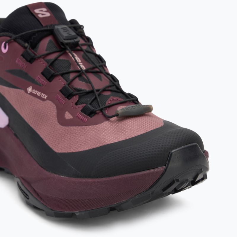 Damen-Laufschuhe Salomon Genesis GTX rose taupe/schwarze Orchidee/Bouquet 7
