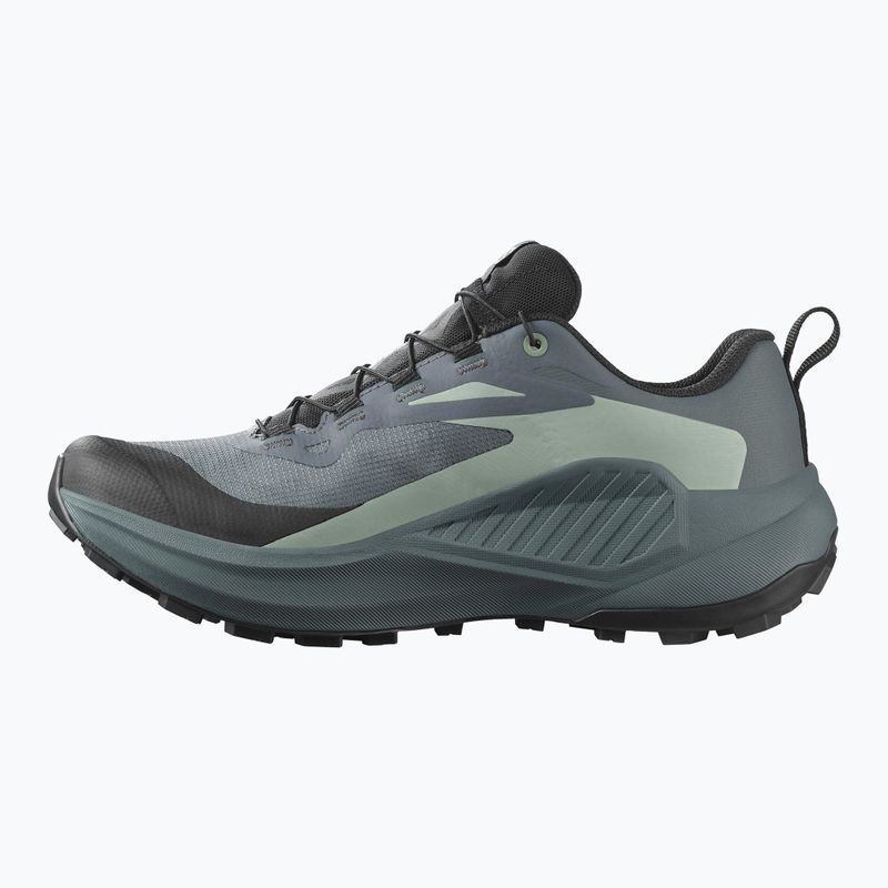 Laufschuhe Damen Salomon Genesis GTX turbulence/black/green milieu 2