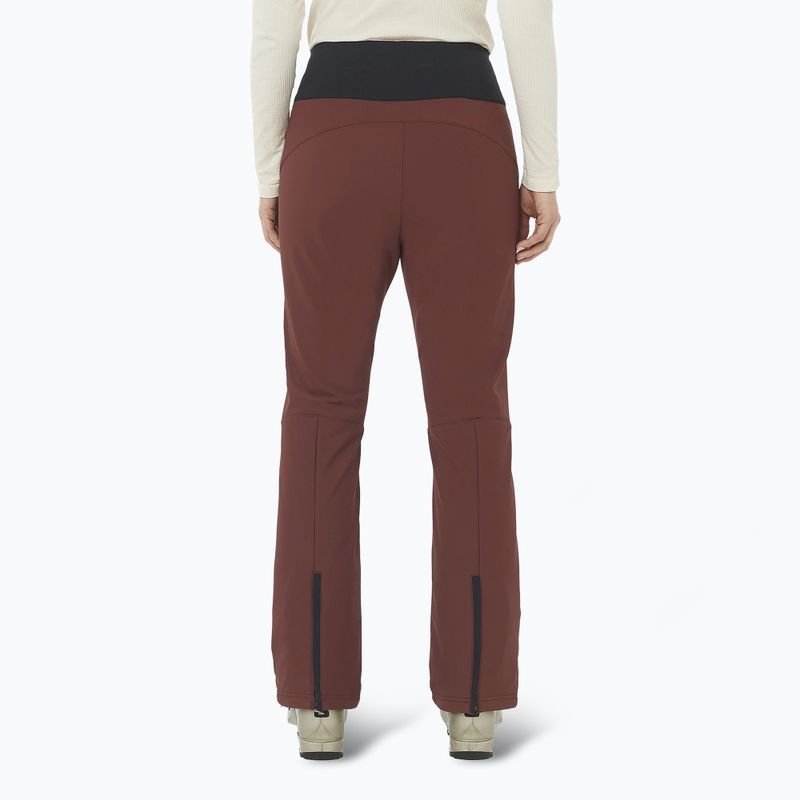 Skihose Damen Salomon Reason rum raisin 2