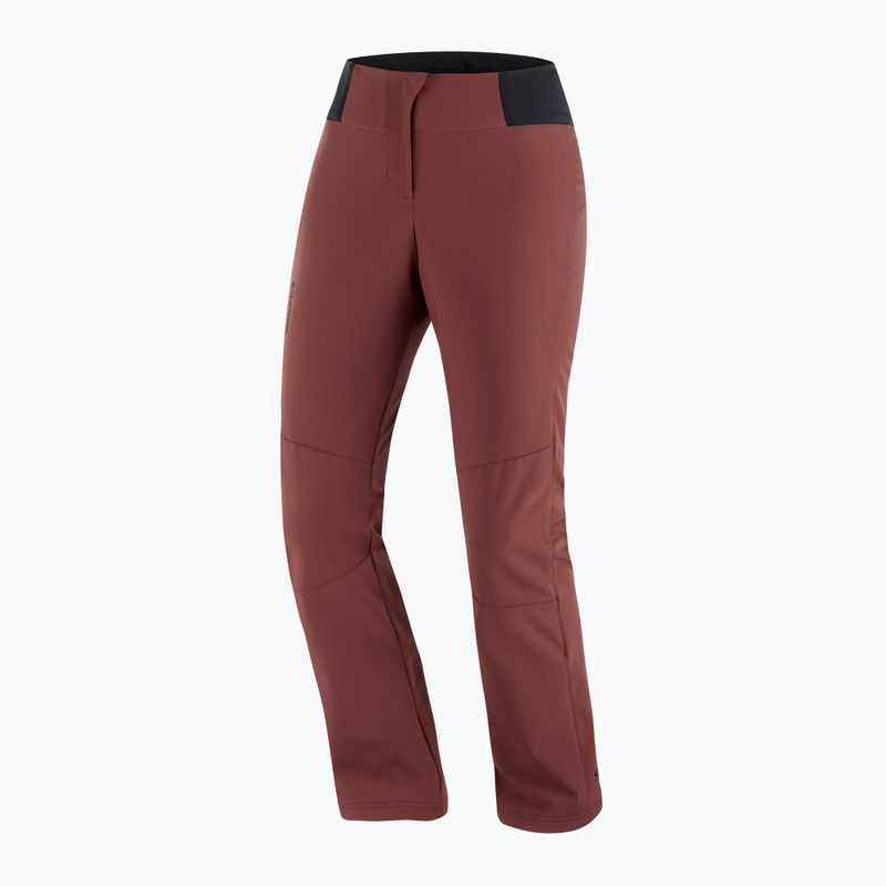 Skihose Damen Salomon Reason rum raisin 6