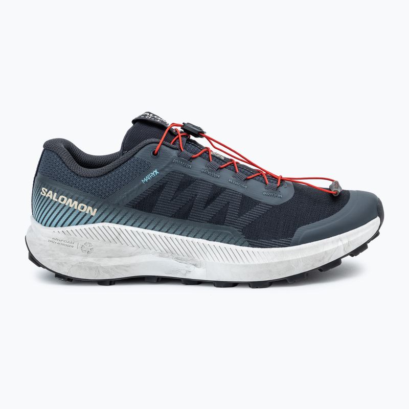 Salomon Vision Herren Laufschuhe Tusche/Kameoblau/Mandelmilch 2