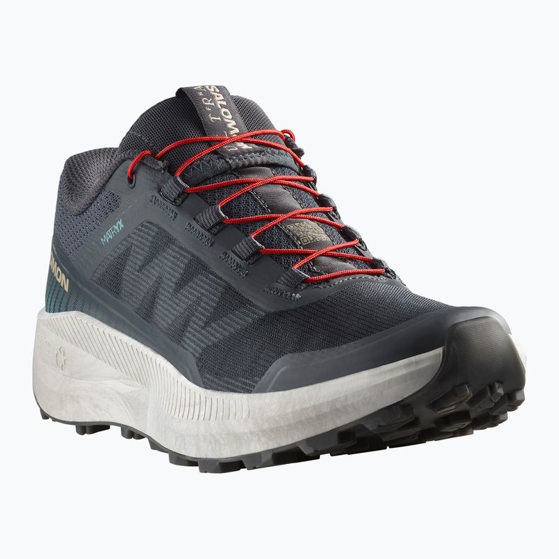 Salomon Vision Herren Laufschuhe Tusche/Kameoblau/Mandelmilch 8