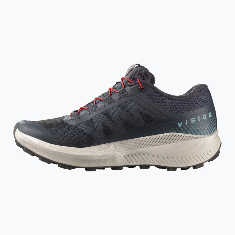 Salomon Vision Herren Laufschuhe Tusche/Kameoblau/Mandelmilch 9