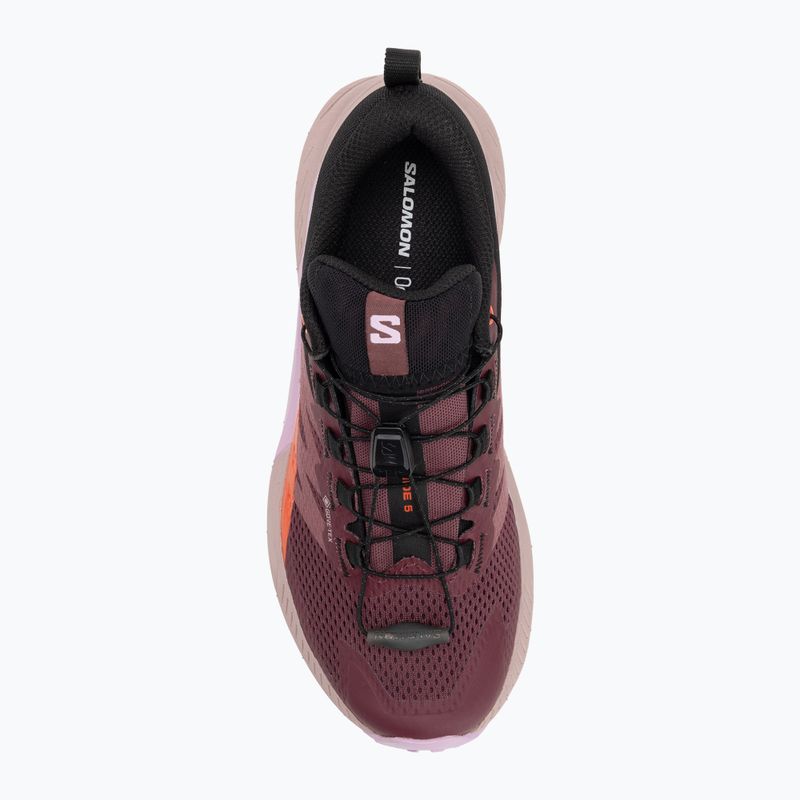 Laufschuhe Damen Salomon Sense Ride 5 GTX catawba grape/orchid bouquet/cherry tomato 5