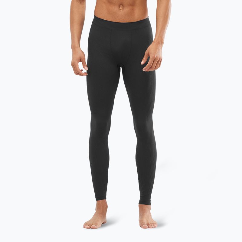 Thermoaktive Hose Herren Salomon Essential Seamless deep black