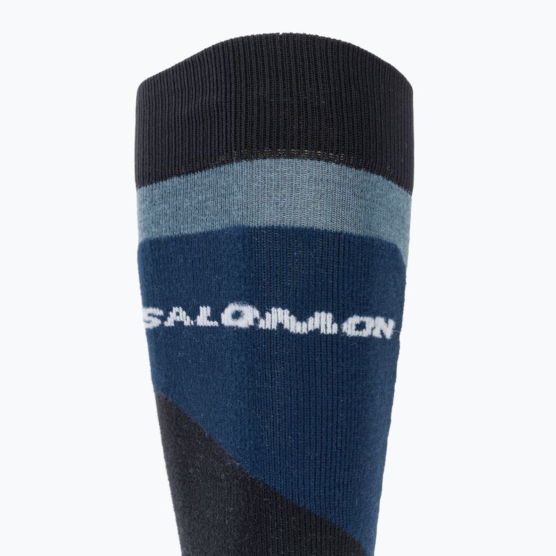 Skisocken Salomon S/Access 2 pary black/ copen blue 6
