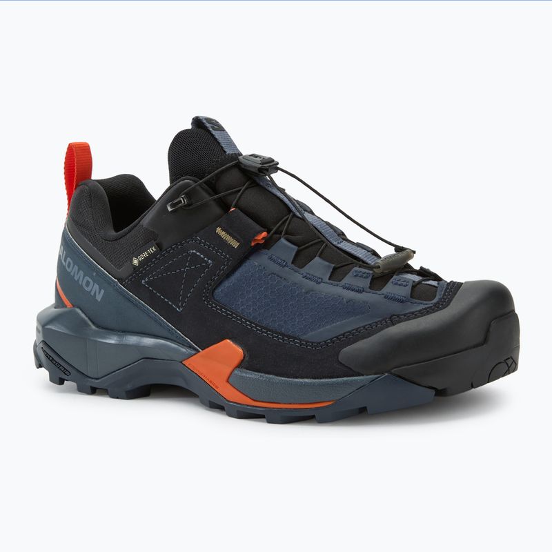 Schuhe Trekking Herren Salomon X Ultra Alpine GTX grisaille/black/red orange