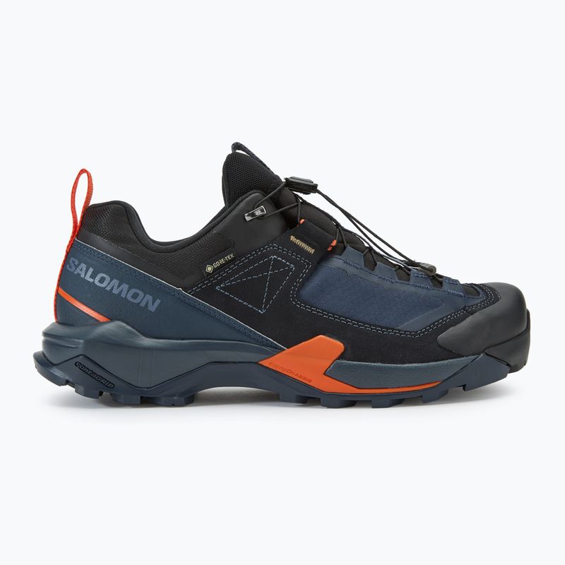 Schuhe Trekking Herren Salomon X Ultra Alpine GTX grisaille/black/red orange 2