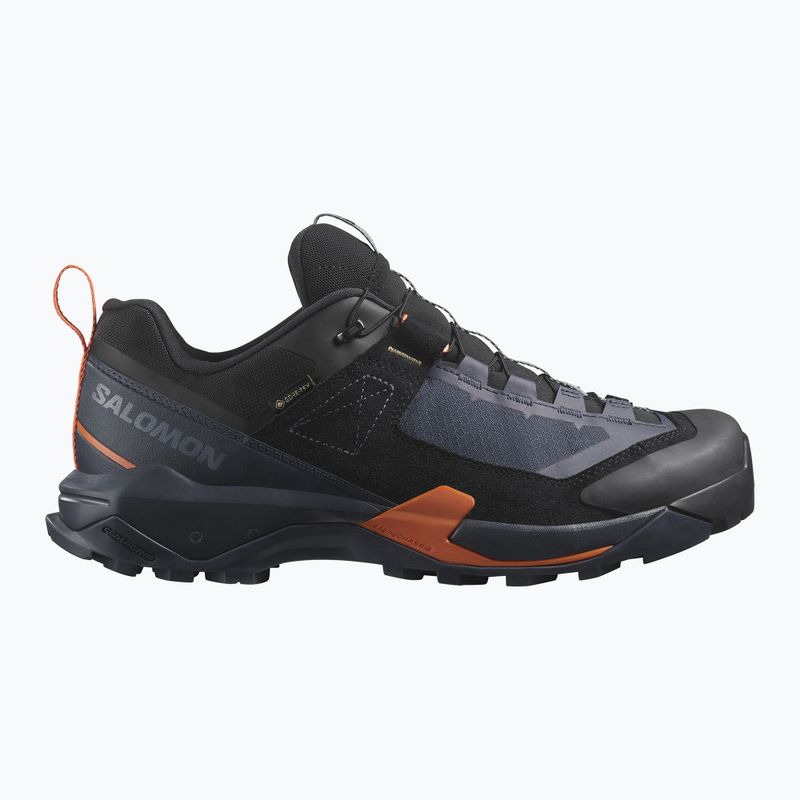 Schuhe Trekking Herren Salomon X Ultra Alpine GTX grisaille/black/red orange 9