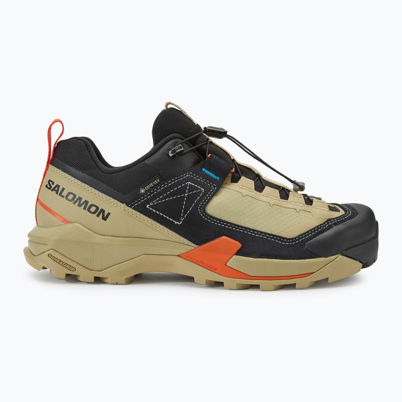 Herren-Wanderschuhe Salomon X Ultra Alpine GTX sponge/schwarz/rot orange 2