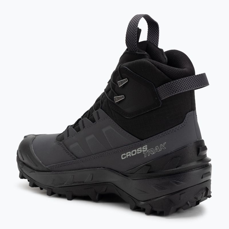 Herren-Trekking-Schuhe Salomon Crosstrak Powder WP asphalt/schwarz/sharkskin 3