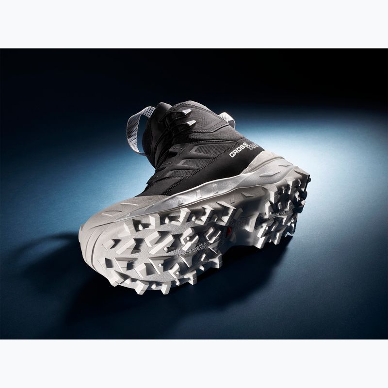 Trekking Wander Schuhe Herren Salomon Crossrak Powder WP black/black/white 16