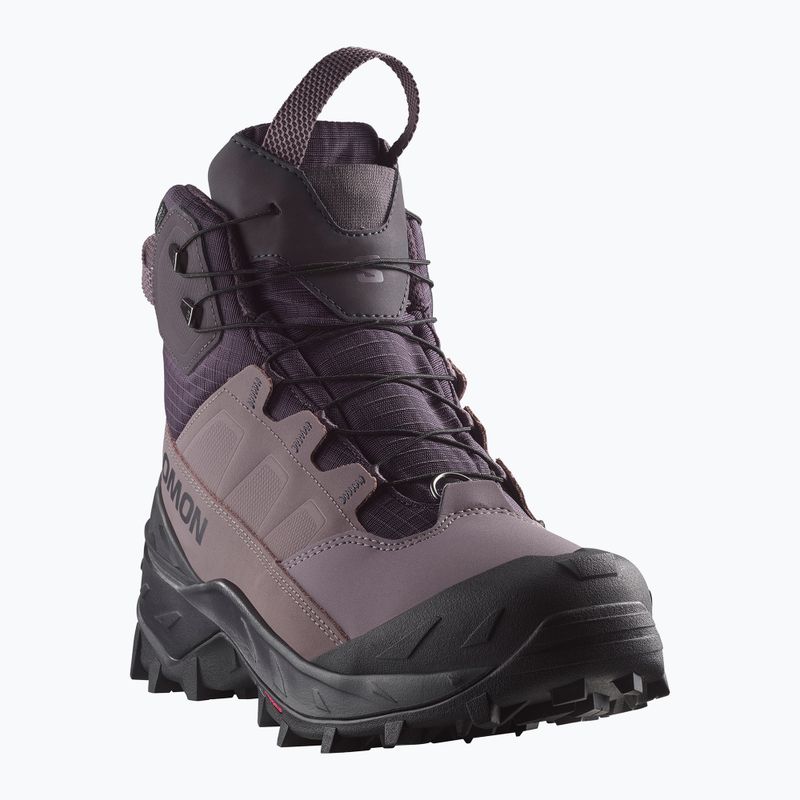 Damen-Trekkingschuhe Salomon Crosstrak Powder WP nine iron/shark 2