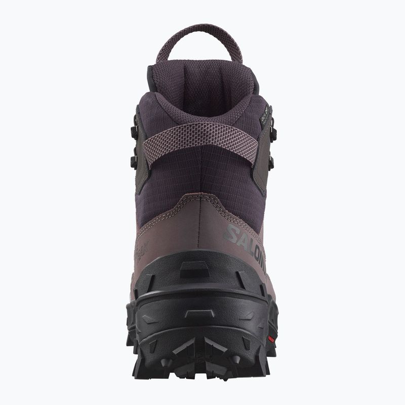 Damen-Trekkingschuhe Salomon Crosstrak Powder WP nine iron/shark 4