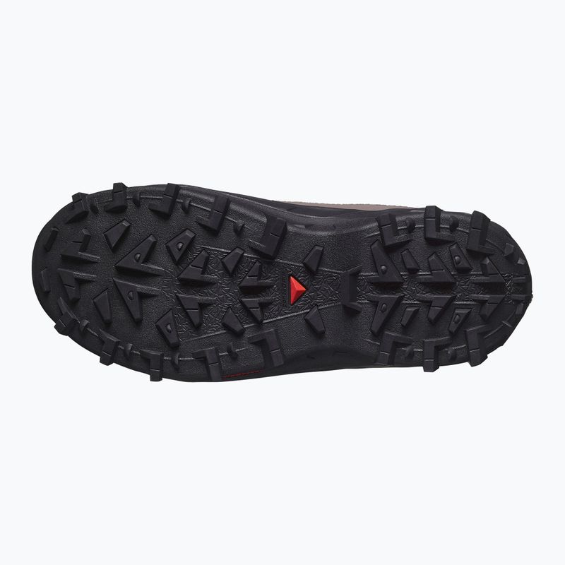 Damen-Trekkingschuhe Salomon Crosstrak Powder WP nine iron/shark 5