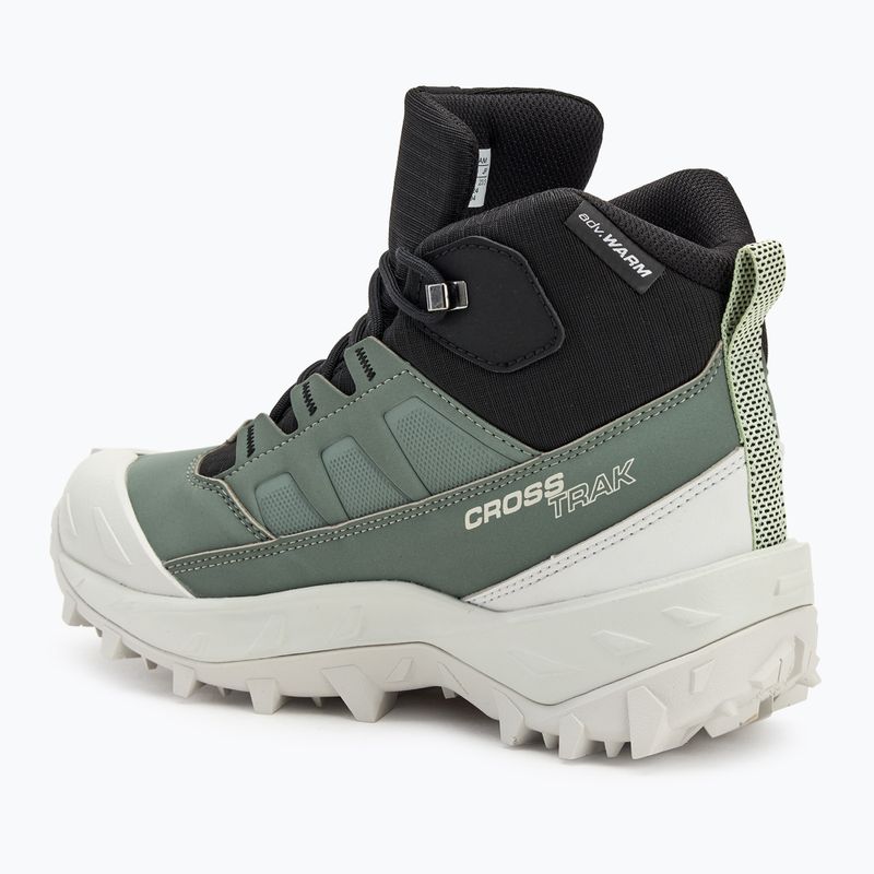 Trekking Wander Schuhe Damen Salomon Crosstrak WP agave green/black/can ary green 3