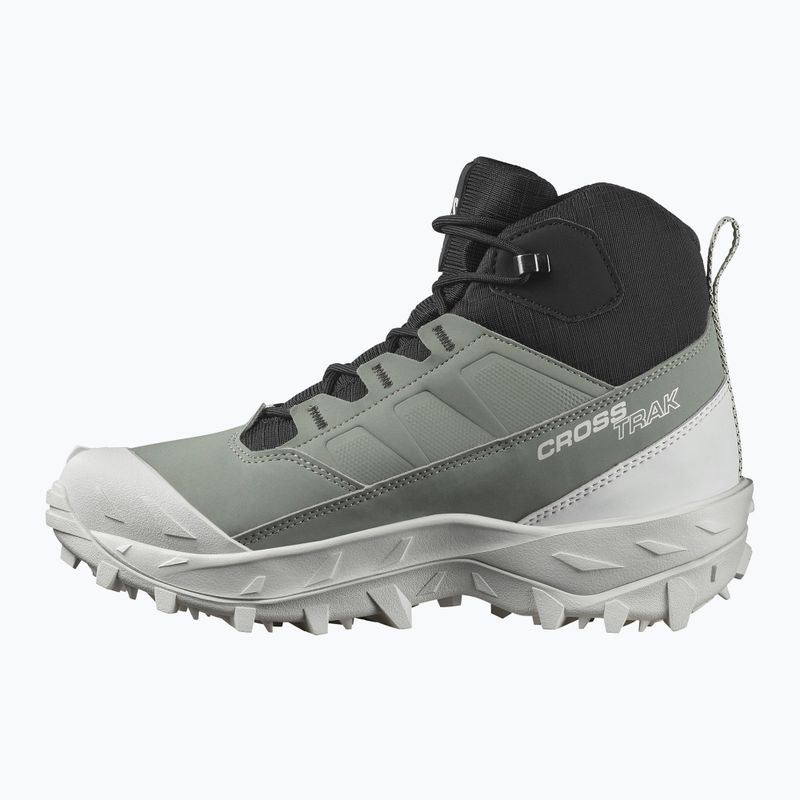 Trekking Wander Schuhe Damen Salomon Crosstrak WP agave green/black/can ary green 10