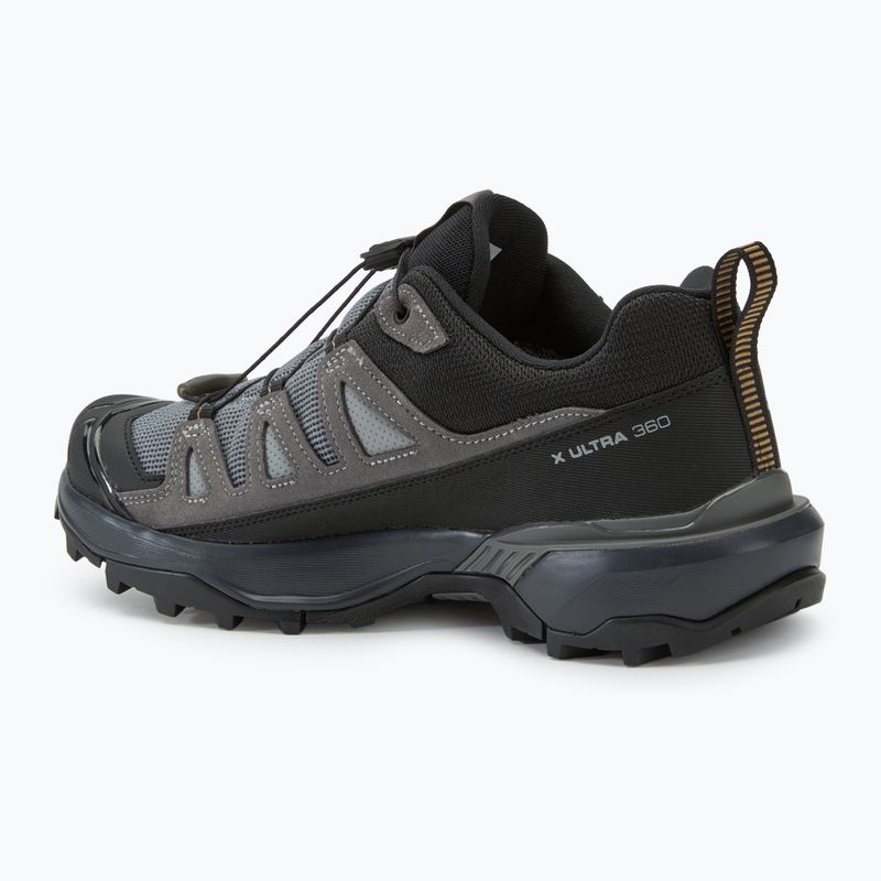 Herren-Trekkingstiefel Salomon X ULTRA 360 LTR GTX Haifischhaut/Burgfelsen/Kelp 3