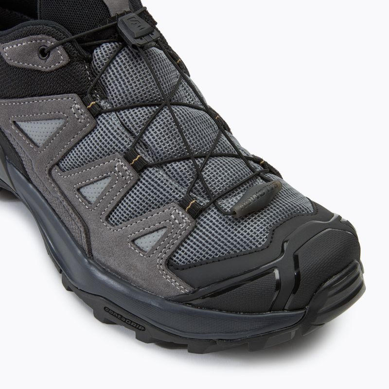 Herren-Trekkingstiefel Salomon X ULTRA 360 LTR GTX Haifischhaut/Burgfelsen/Kelp 7