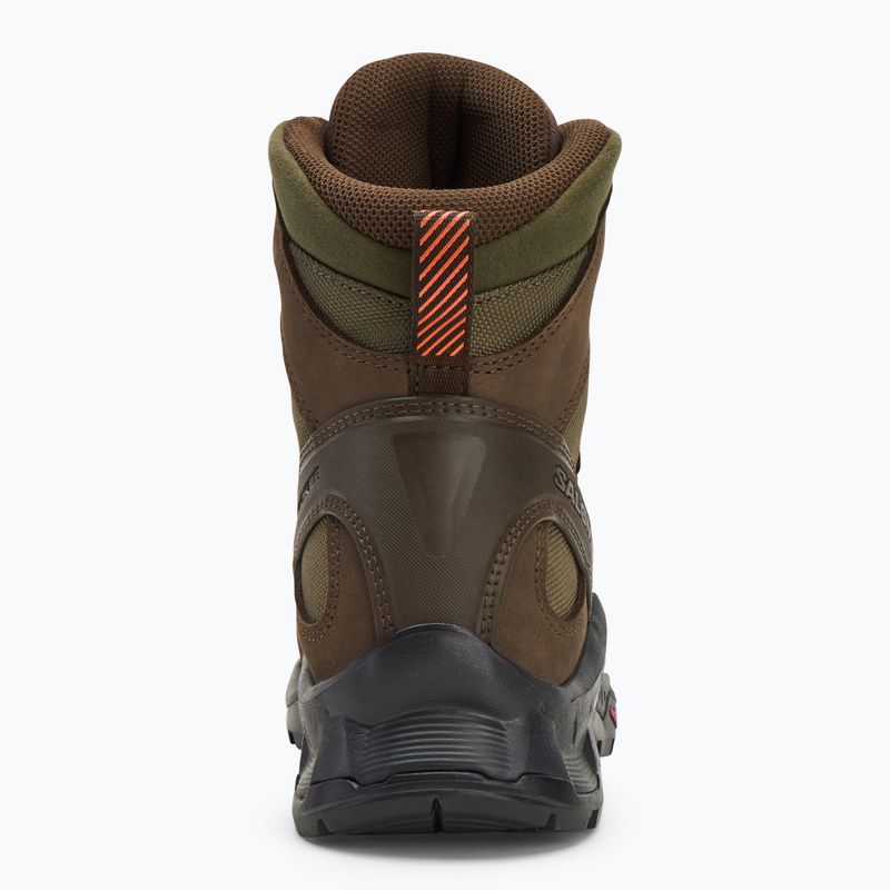 Wanderschuhe Salomon Quest Tracker GTX earth brown/green/black 6
