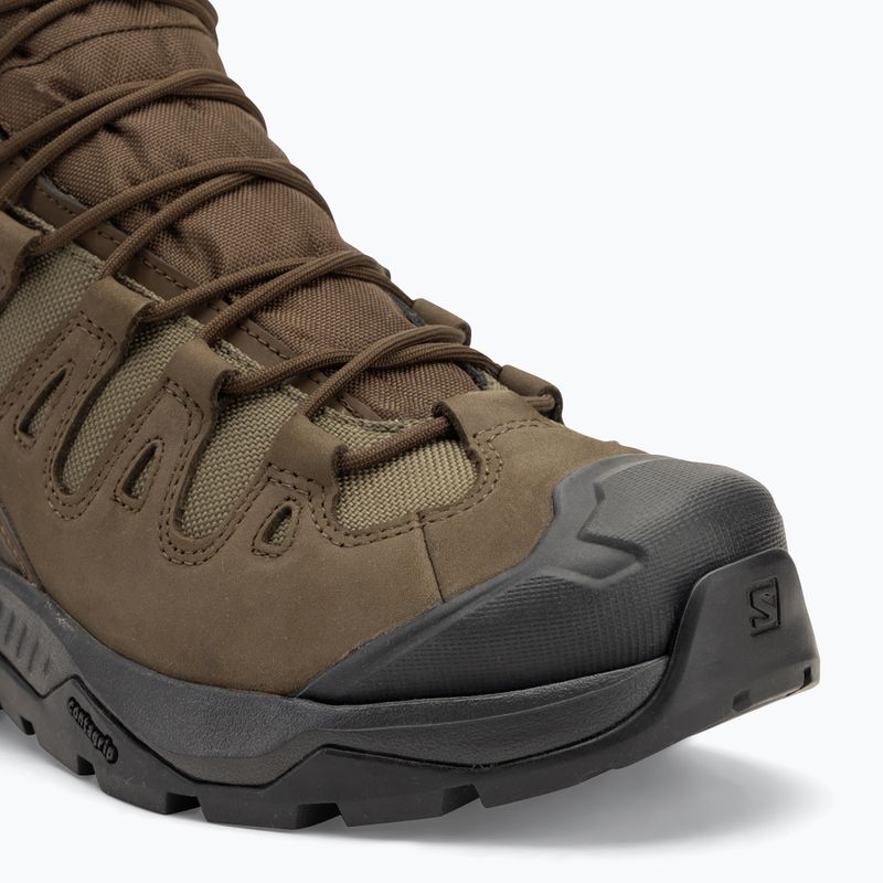 Wanderschuhe Salomon Quest Tracker High GTX earth brown/green 7