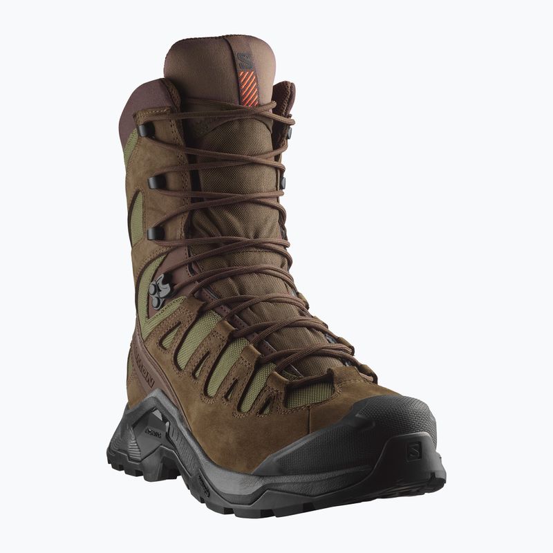 Wanderschuhe Salomon Quest Tracker High GTX earth brown/green 9