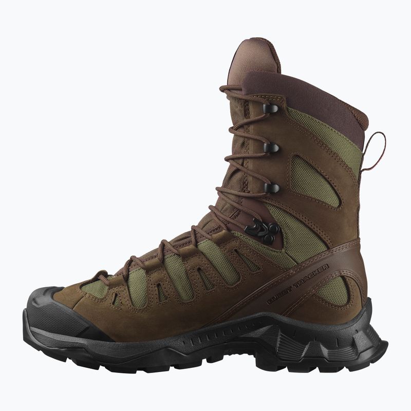 Wanderschuhe Salomon Quest Tracker High GTX earth brown/green 10