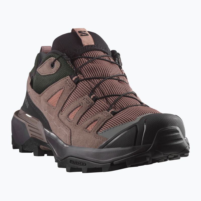 Damen-Trekkingschuhe Salomon X ULTRA 360 LTR GTX cognac/peppercorn/black 3
