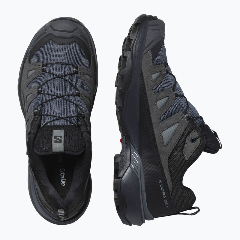 Damen-Trekkingschuhe Salomon X ULTRA 360 LTR GTX turbulence/black 3