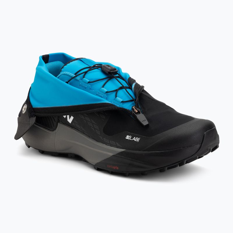 Laufschuhe Salomon S/Lab Genesis Spine black/pewter/transcend blue 7