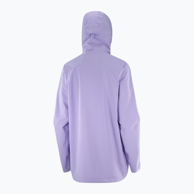 Windjacke Damen Salomon Outerpath Pro 2.5L violet tulip 10