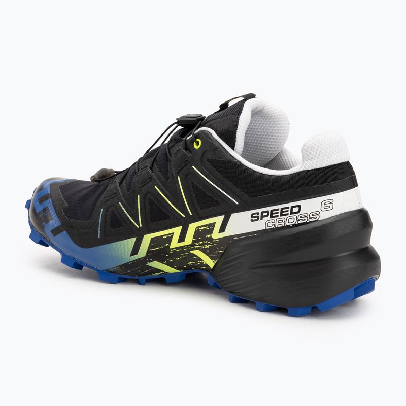 Laufschuhe Herren Salomon Speedcross 6 Gtx Fan Fire black/surf the web/safety yellow 3
