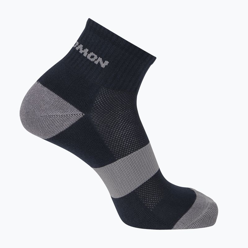 Socken Salomon Evasion Ankle 2 Paar blue nights/monument 2