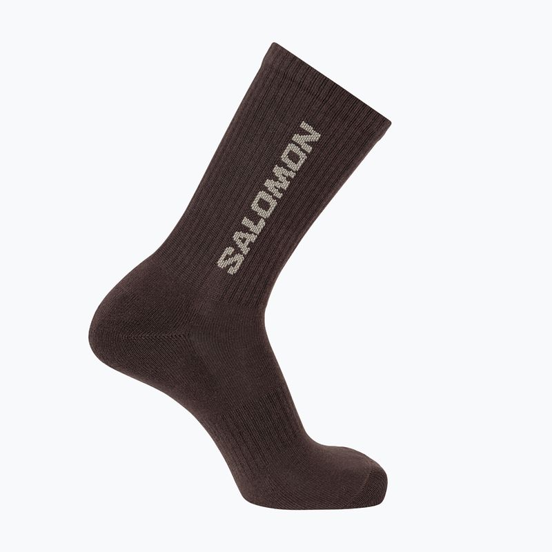 Socken Salomon Everyday Crew 3 Paar silver cloud/sedona sage 2