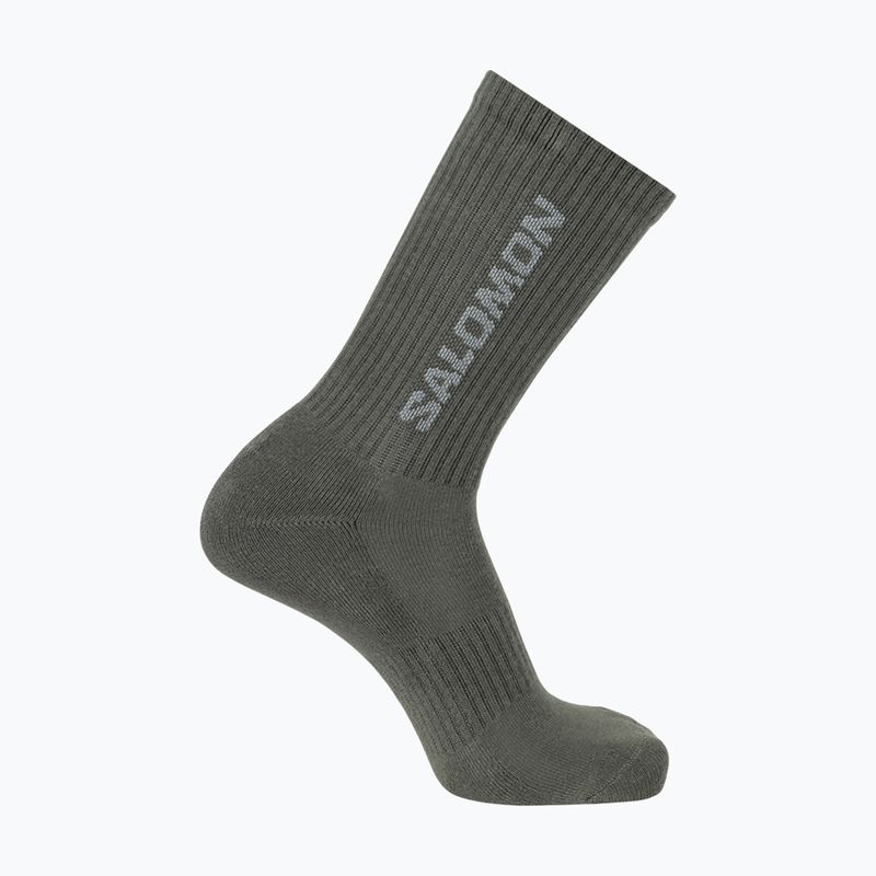 Socken Salomon Everyday Crew 3 Paar silver cloud/sedona sage 3