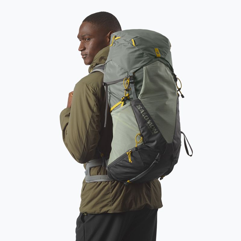 Wander Rucksack Herren Salomon Aerotrek 40 l M-L sedona sage/seagrass/nine iron 4