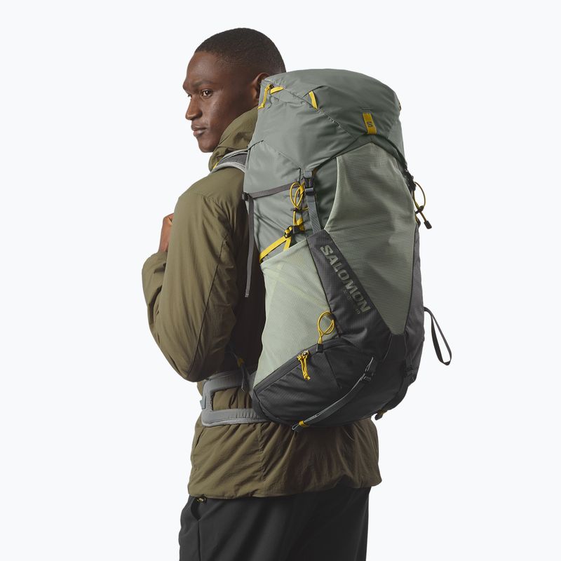 Wander Rucksack Herren Salomon Aerotrek 40 l S-M sedona sage/seagrass/nine iron 4