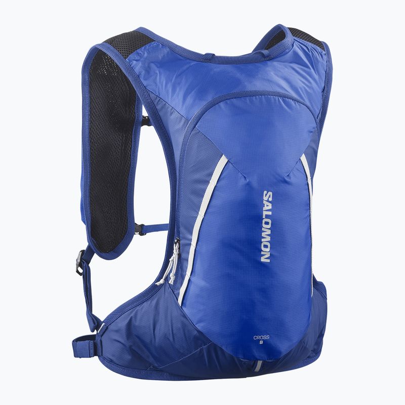 Salomon Cross 8 l Laufrucksack nautisch blau/limoges/lunar rock