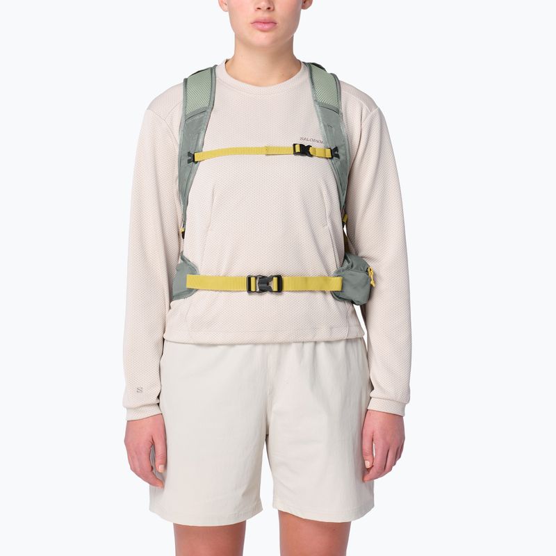 Wanderrucksack Salomon Trailblazer 20 l sedona sage/seagrass/cress green 4