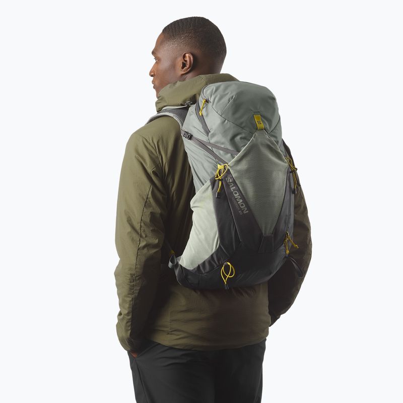 Wander Rucksack Herren Salomon Aerotrek 20 l S-M sedona sage/seagrass/nine iron 4