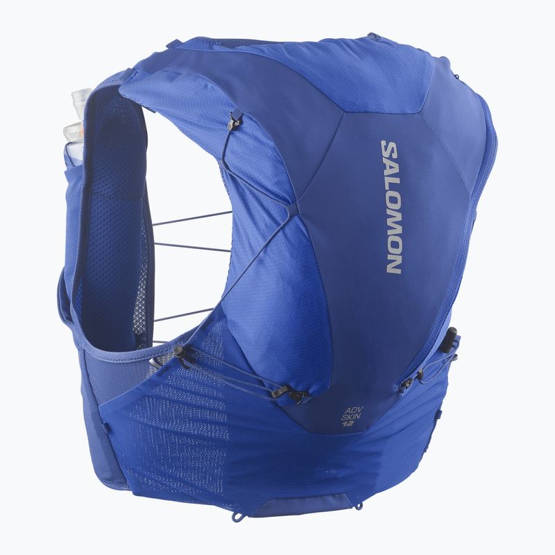 Laufweste Salomon ADV SKIN 12 Set nautical blue/limoges 2