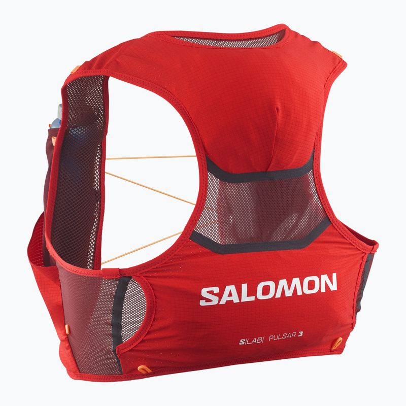 Laufweste Salomon S/Lab Pulsar 3 Set fiery red/andorra/orange pop 2