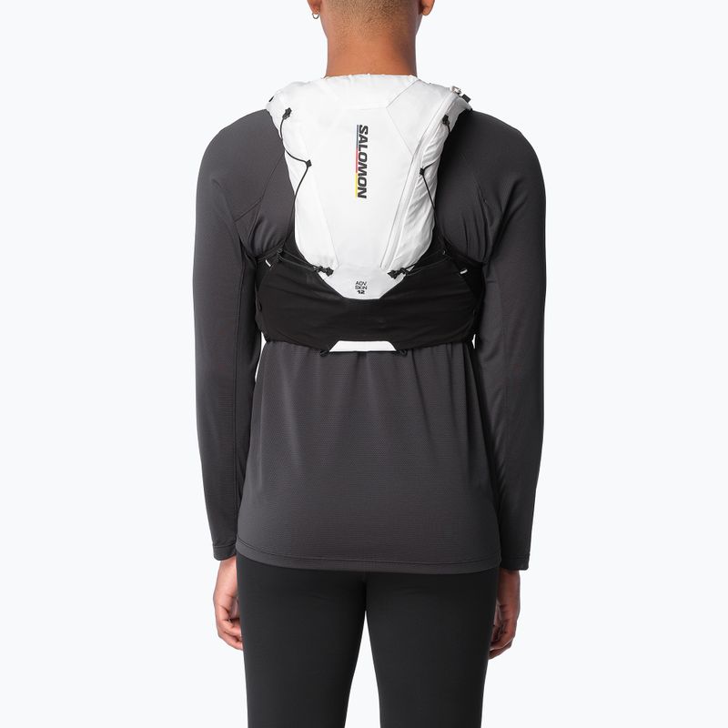 Laufweste Salomon Advance Skin 12 Race Flag' black/white 5