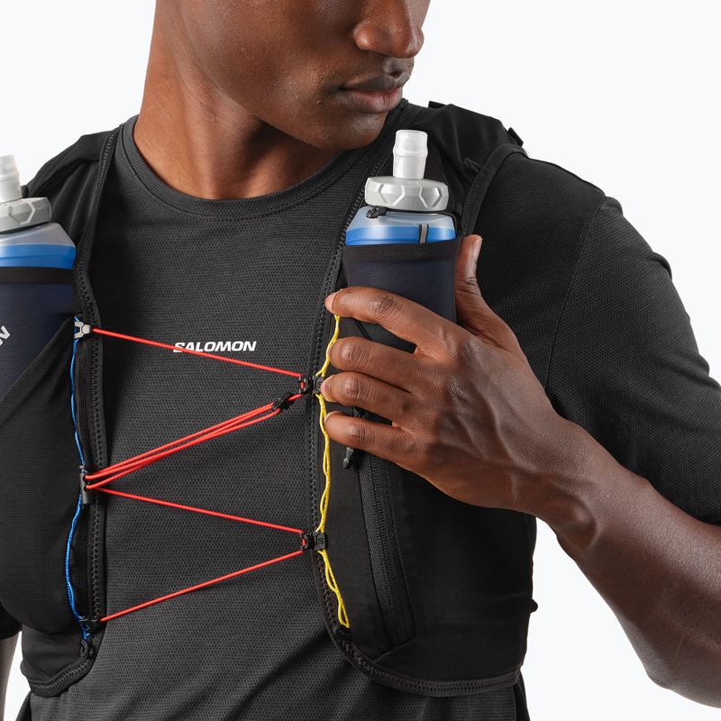 Weste Salomon Advance Skin 5 Race Flag Set black/white 8