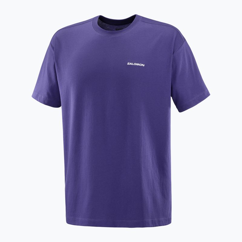 Shirt Herren Salomon Logo RX Tee astral 4