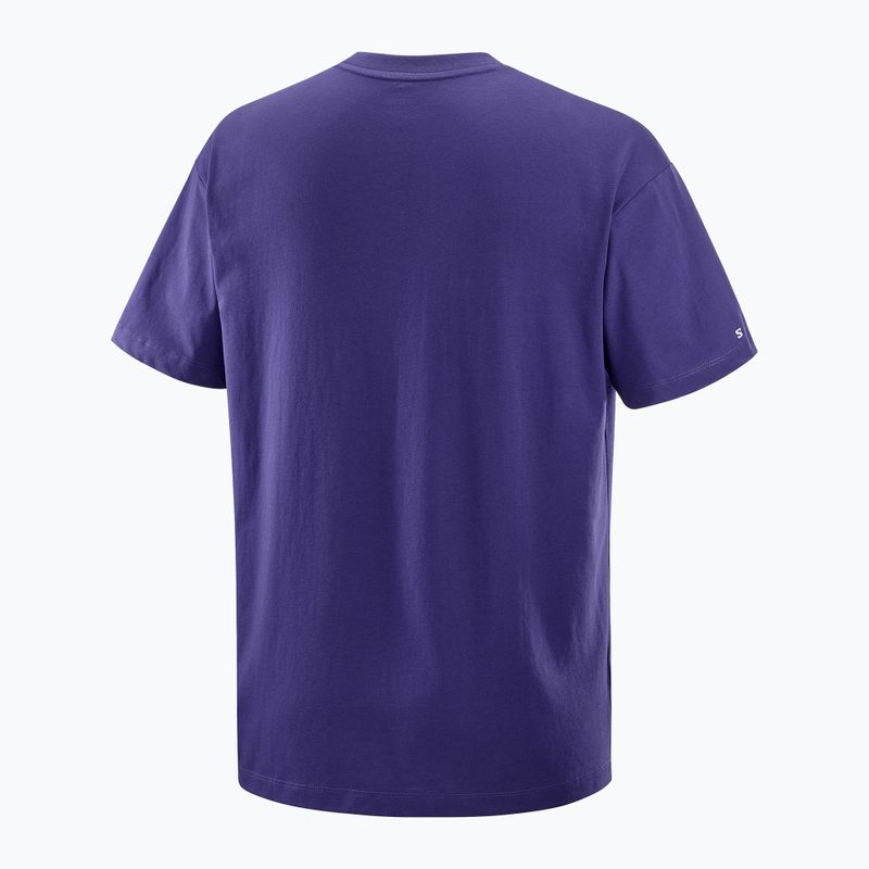 Shirt Herren Salomon Logo RX Tee astral 5