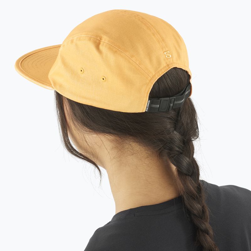 Cap Schirmmütze Salomon 5 Panel warm apricot 3