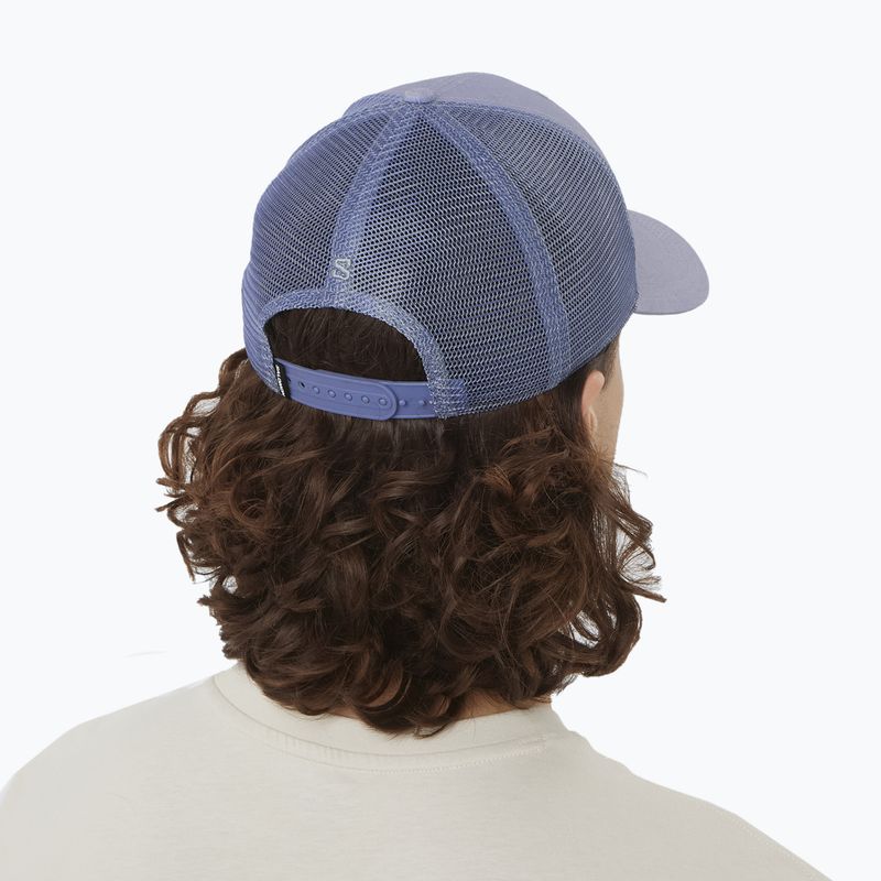 Cap Schirmmütze Salomon Trucker blue granite 3