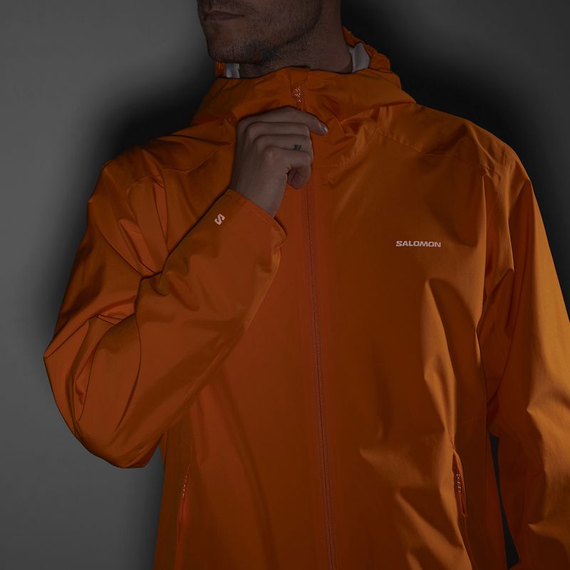 Salomon Outscape 2L Windjacke für Herren in Kurkuma 9